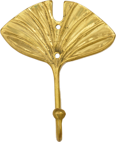 Brass Lotus Leaf Hook