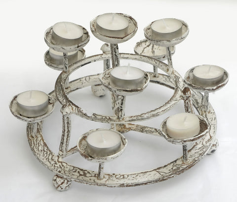 Round Multi Tiered Candle Stand