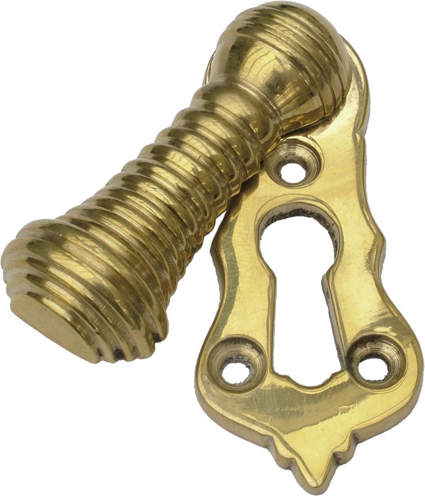 Beehive Brass Key Escutcheon Chloe Alberry Ltd.