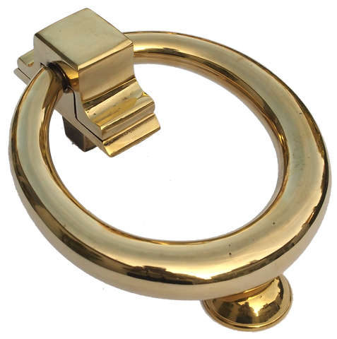 Brass Oval Ring Knocker