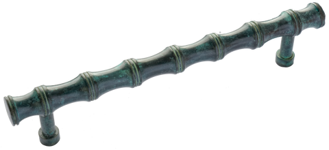 Large Vert de Gris Bamboo Bar Handle