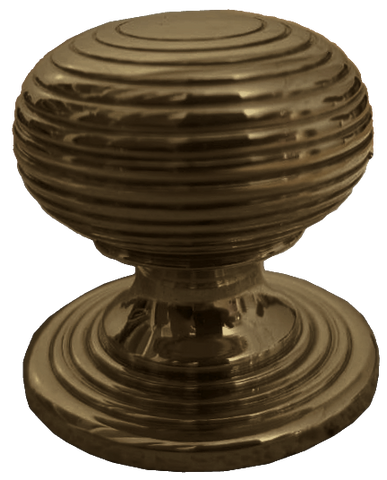 Half Hive Antique Brass Cabinet Pull