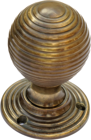 Small Antique Brass Turning Handle