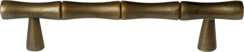Antique Brass Bamboo Bar Handle