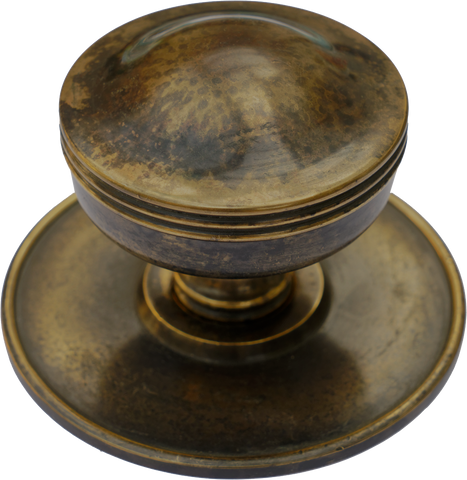 Antique Brass Large Central Door Pull