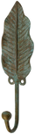 Verdigris Leaf Hooks