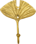 Brass Lotus Leaf Hook