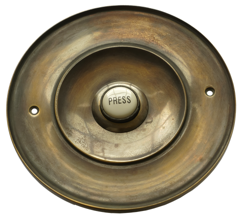 Antique Brass Bell Press