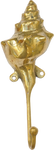 Conch Shell Hook Brass