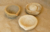 Mini Stone and Marble Indian Temple Offering Bowls