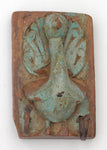 Antique Carved Wooden Peacock Panel circa 1890 as Hooks