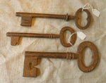 Large Antique Iron Keys