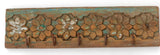 Antique Carved Flower Wood Hook Panel