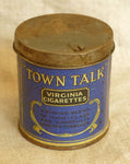 Town Talk Tobacco Tin, circa 1920s