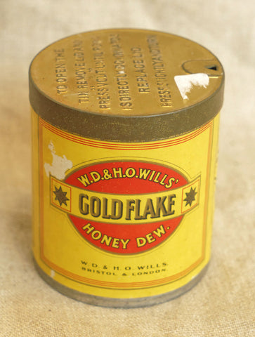 W.D. & H.O.Wills 'Golden Flake' Tobacco Tin, circa 1920s