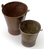 Small Steel Bucket from Resalvaged Metal
