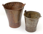 Small Steel Bucket from Resalvaged Metal