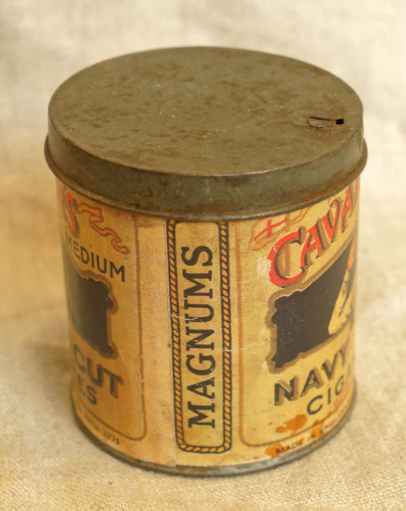 cavanders cigarette Cavanders Navy Cut Tobacco Tin, circa 1920s – Chloe Alberry Ltd cavanders cigarette Cavanders Navy Cut Tobacco Tin, circa 1920s – Chloe Alberry Ltd