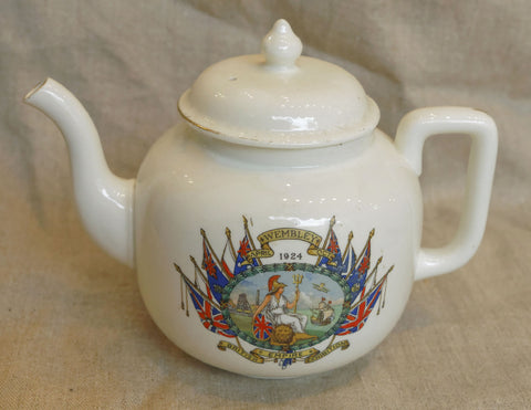 British Empire Britannia Teapot 1924