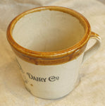 Danish Dairy Co. Stoneware Butter Jug
