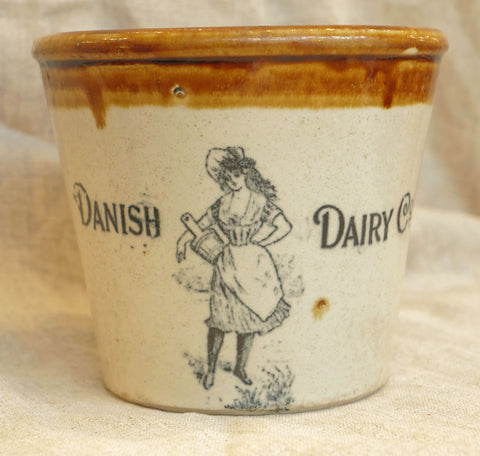 Danish Dairy Co. Stoneware Butter Jug