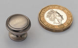 Miniature Cabinet Knobs in Brushed Nickel
