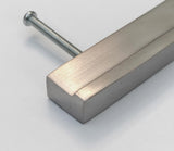 Plain Bar Handle with Rebate Lipped Front Edge