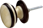 Classic Bone & Horn Cabinet Knob Large