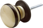 Classic Bone & Horn Cabinet Knob Medium