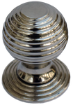 Nickel Beehive Cabinet Pull
