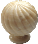 Bone Swirl Cabinet Knob (3 sizes)