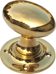 Oval Turning Brass Handle