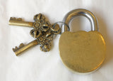 New Novelty Padlock with Two Keys