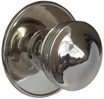 Nickel Large Central Door Pull