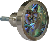 Inlaid Abelone Round Cabinet Knob (2 sizes)