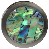 Inlaid Abelone Round Cabinet Knob (2 sizes)