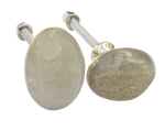 Pale Grey Druzy Crystal Knob
