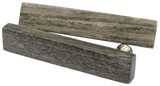 Fossilised Wood Grey Bar Handle