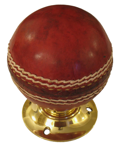 Cricket Ball Turning Handle with Brass Base