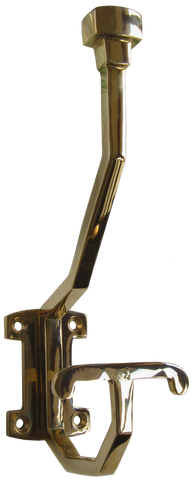 Brass Art Deco Hook