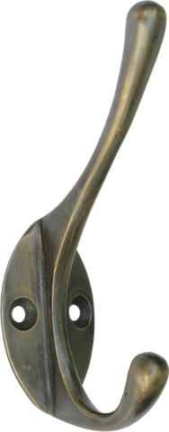 Antique Brass Coat Hook