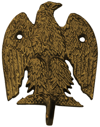 Antique Brass Eagle Hook