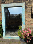 Indian Door Frame in Faded Hasmani Blue