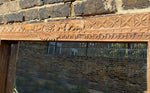 Mogul Elephant Carved Teak Door Frame as Mirror