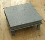 Low Painted Wood Side Tables