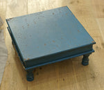 Low Painted Wood Side Tables