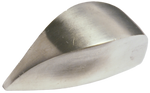 Nickel Segment Cabinet Knob Large