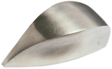 Nickel Segment Cabinet Knob Large