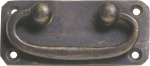 Nickel Rectangular Handle