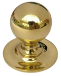 Round Brass Cabinet Knob